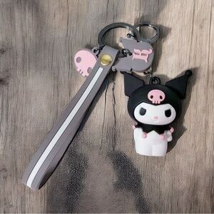 New Kuromi from hello kitty key fob purse charm